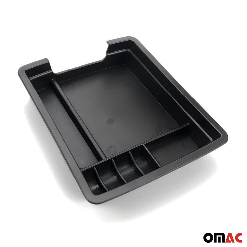 Box portaoggetti centrale per bracciolo per VW Jetta 2014-2018 ABS Nero