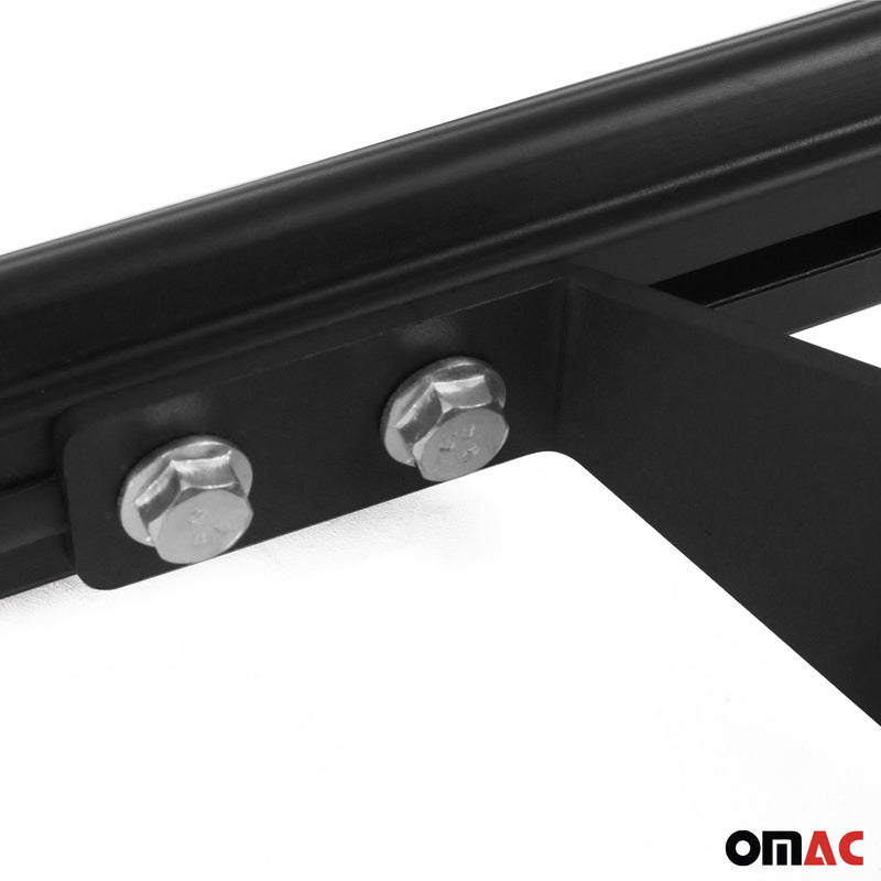 Portapacchi da tetto per VW Multivan T7 2022-2025 Alluminio Nero 2 pezzi