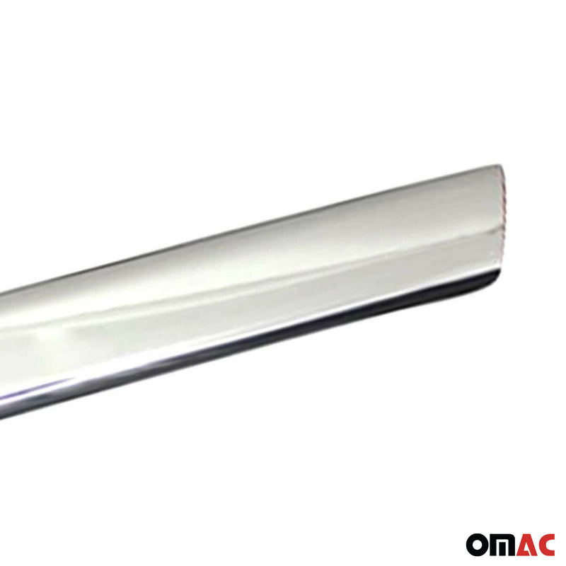 Strisce griglia per Nissan Navara 2005-2015 in acciaio inox argento 
