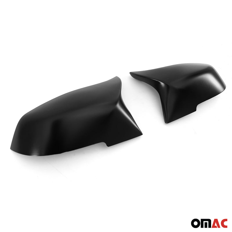 2016-2024 BMW 1er F20 / F21 2012-2024 / 2er F22 F23 F87 M2 Spiegelkappen Matte Schwarz