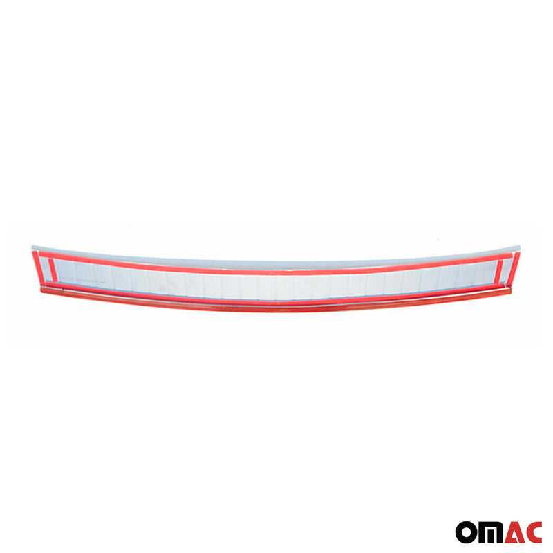 Paraurti di protezione della soglia di carico per Mitsubishi Outlander 2012-2016 in acciaio inox cromato