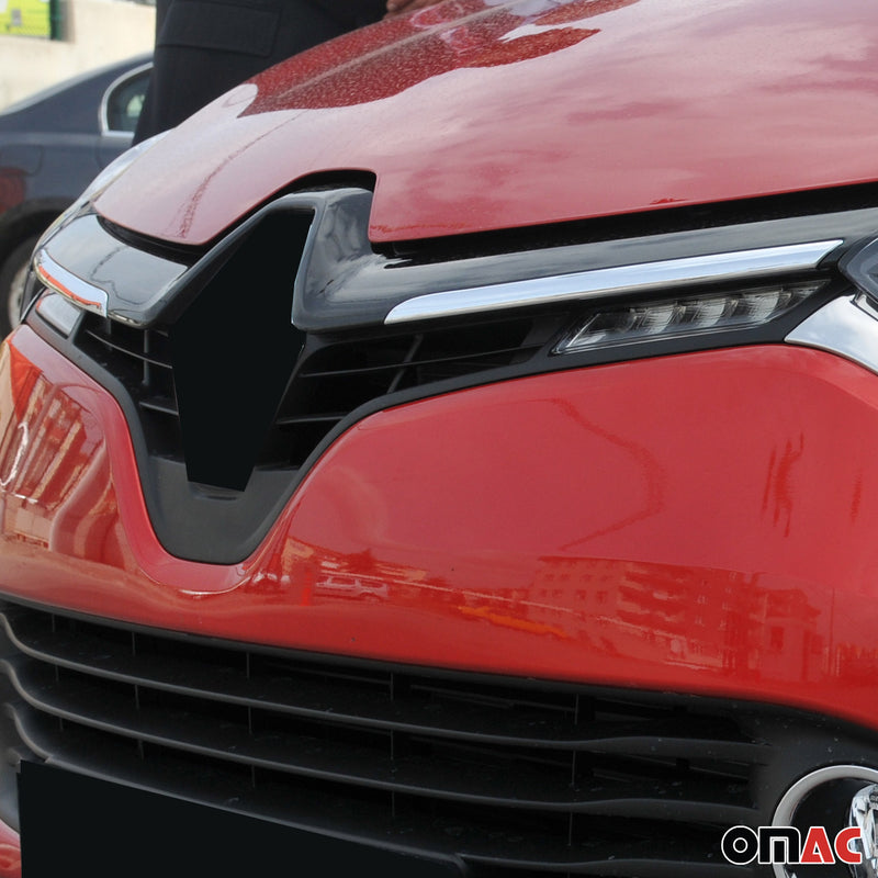 Strisce griglia per Renault Clio Grandtour 2012-2019 Cromate 2x 