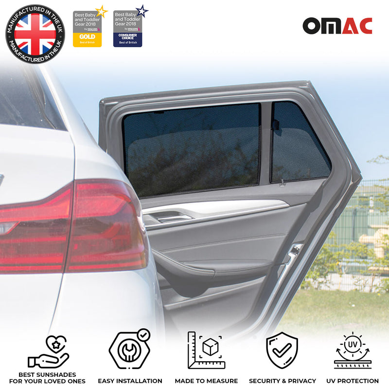Sonnenschutz Seitenfenster für BMW 5er Touring G31 2017-2023 Heckscheibe 2tlg