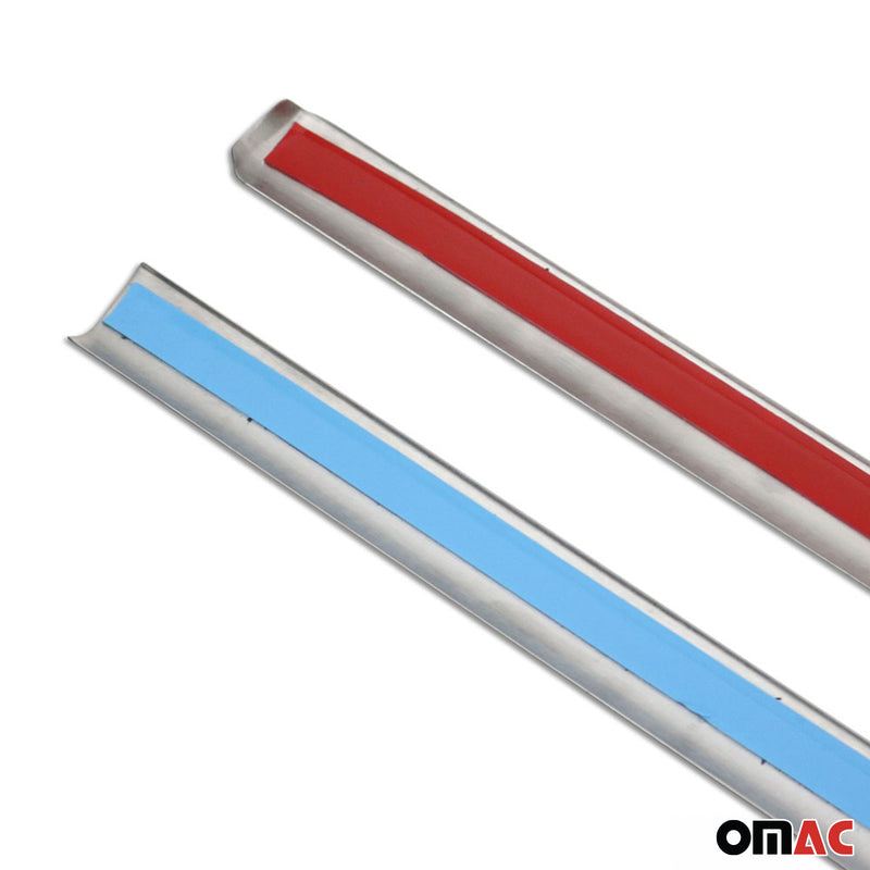 Listelli decorativi per finestrini Mercedes Viano W639 2004-2014 in acciaio inox cromato 2x 