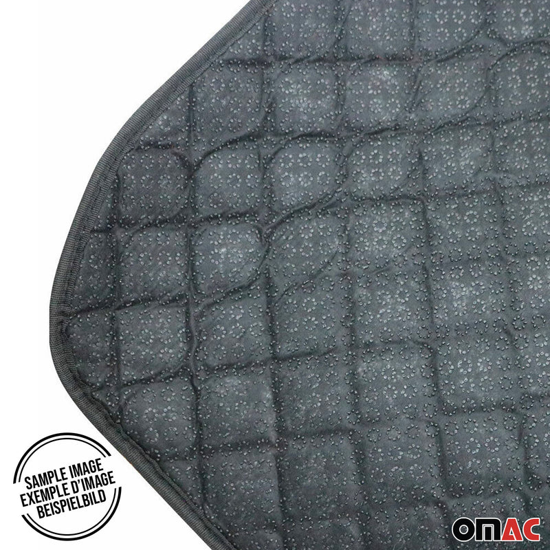 Tappetino per bagagliaio in similpelle per BMW X5 E70 2006-2013 Nero Rosso
