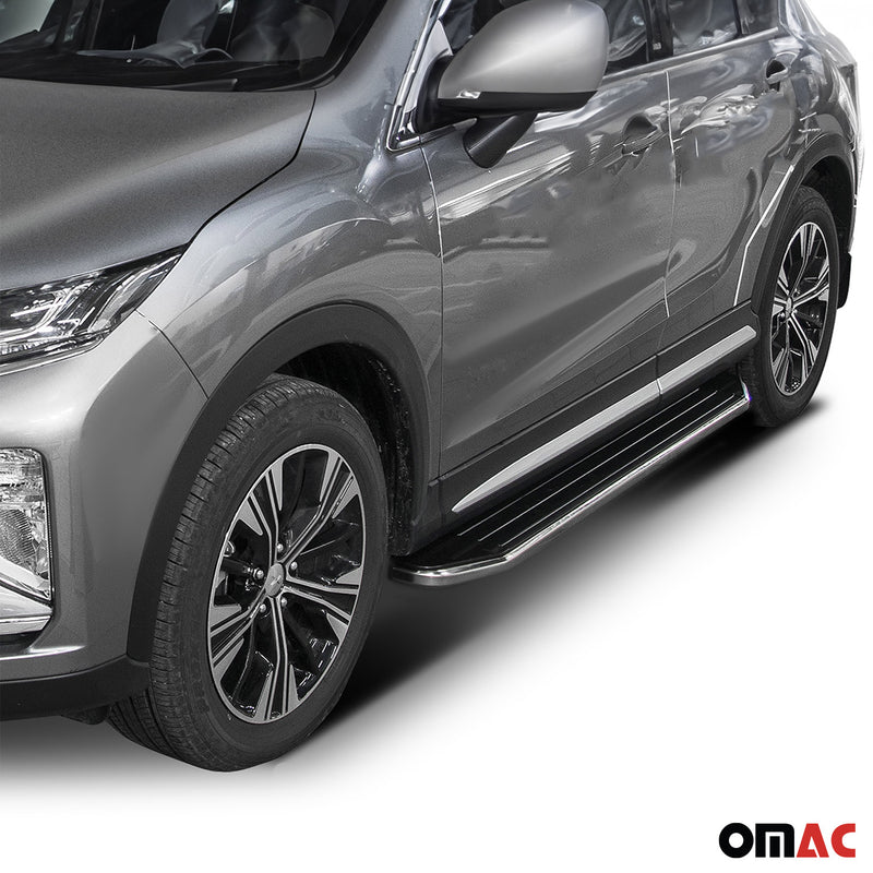 Minigonne laterali per pedane laterali per Mitsubishi Eclipse Cross 2018-2024 ABE Alu