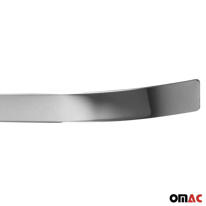 Striscia di protezione per porta laterale per Peugeot Partner Tepee 2008-2018 in acciaio inox 2x