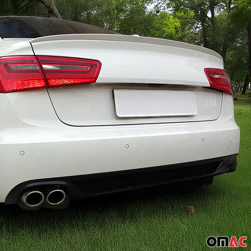 Spoiler posteriore, spoiler sul tetto, labbro posteriore per Audi A6 Limo C7 2011-2018 con primer ABS