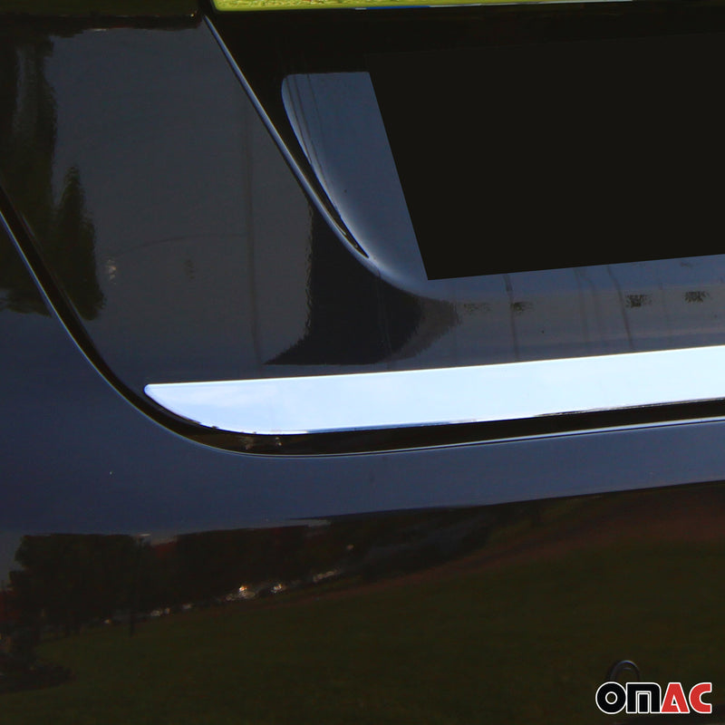 Modanatura del portellone posteriore per Ford Fiesta 2008-2017 in acciaio inox cromato