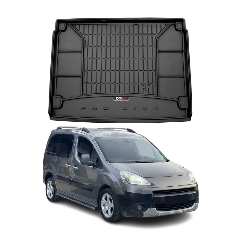 Vasca portabagagli in gomma OMAC per Peugeot Partner 2008-2018 Vasca portabagagli in TPE