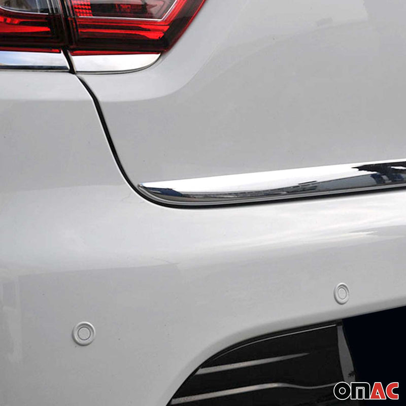 Modanatura del portellone posteriore per Renault Clio 2012-2019 in acciaio inox cromato 