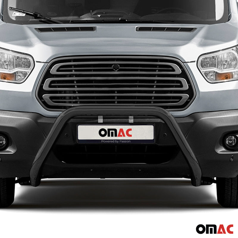 Barra di protezione anteriore in acciaio inox per Ford Transit 2014-2025 ABE 