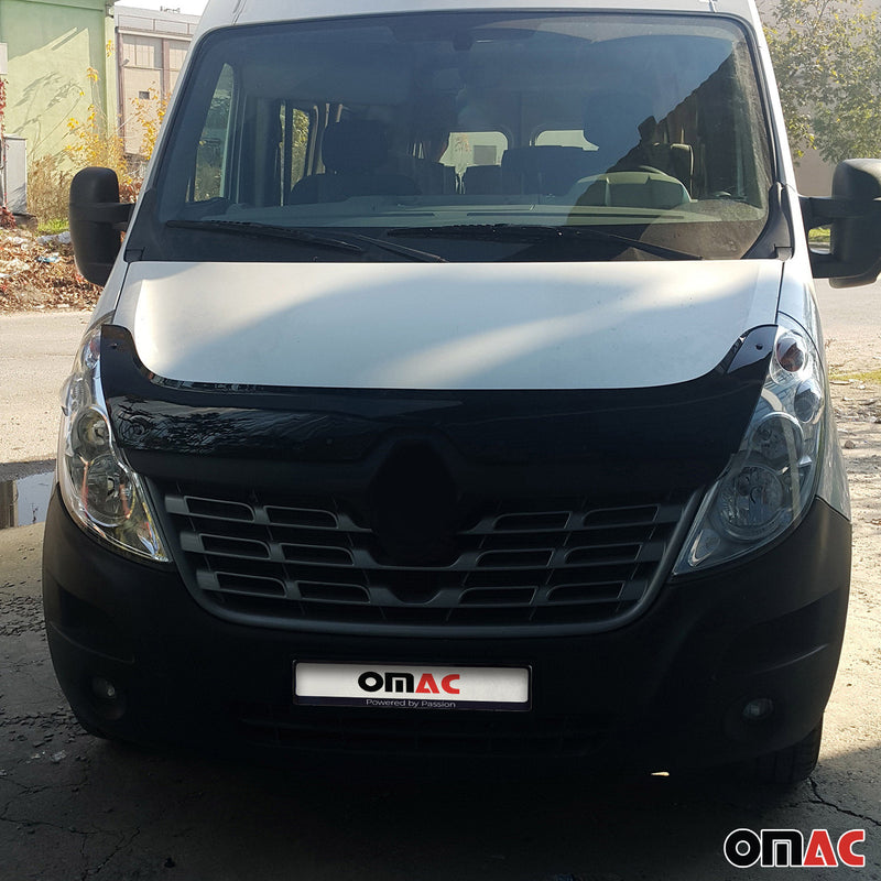 Set deflettori parasole per cofano per Renault Master 3 2014-2020 in acrilico