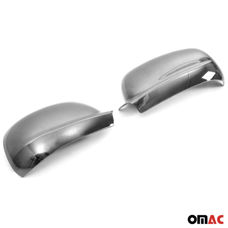 Calotte specchietti Seat Cordoba 6K 1999-2002, ABS scuro cromato