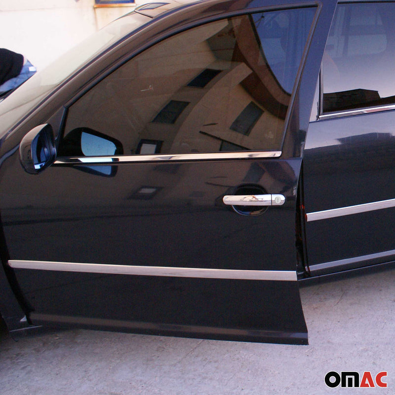 Copri maniglia porta, copri maniglia porta per Skoda Roomster 2006-2015 in acciaio inox argento 4 pezzi 