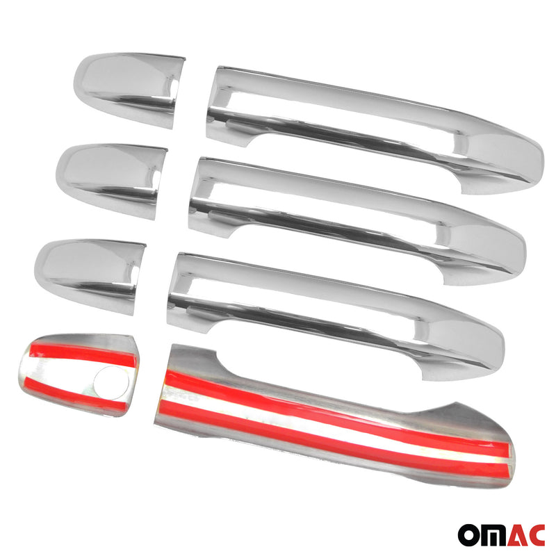 Copri maniglia porta, copri maniglia porta per Mercedes Vito W447 2014-2025 4 porte cromati 8 pezzi 