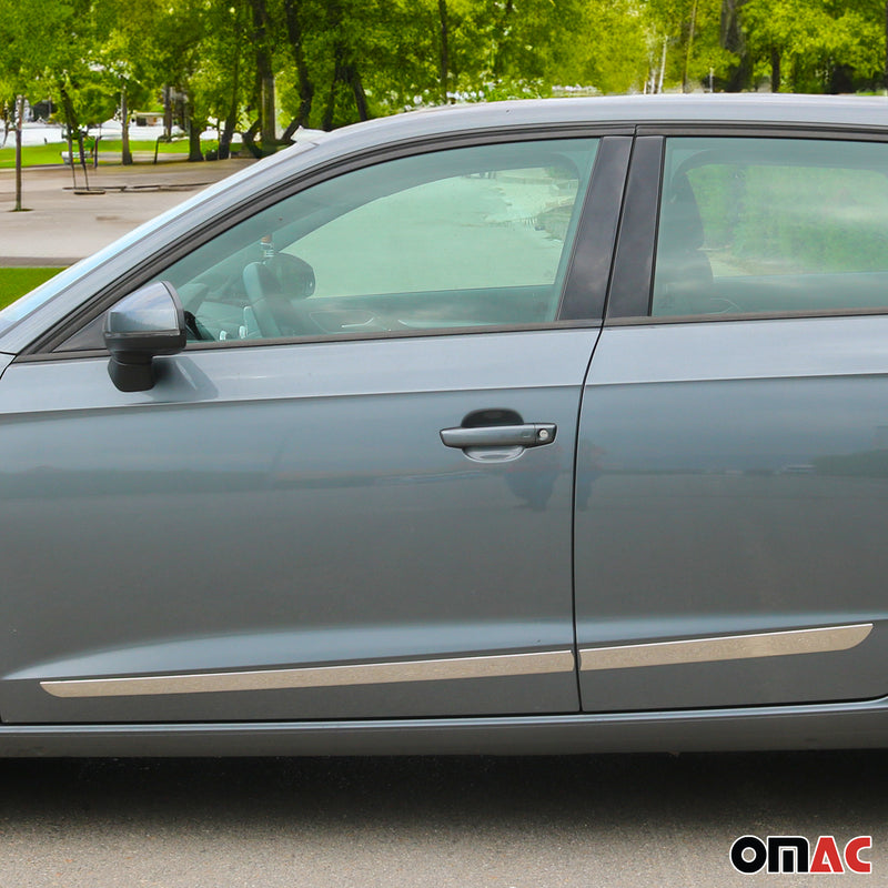 Striscia di protezione porta, striscia laterale porta, strisce porta per Opel Astra J 2009-2015 cromate 4x
