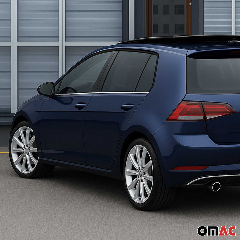 Fensterleisten Zierleisten für VW Golf 2012-2019 Edelstahl Chrom 4tlg