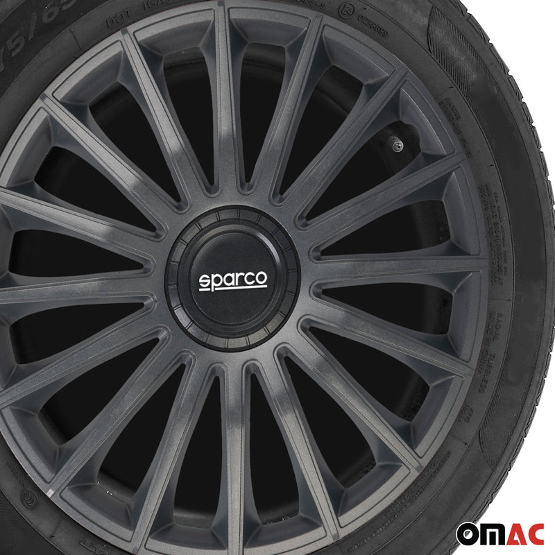 Coprimozzi Sparco 16 pollici Grigio Treviso 4 pezzi