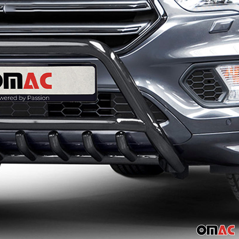 Protezione anteriore per Ford Kuga 2017-2025 con ABE acciaio nero 