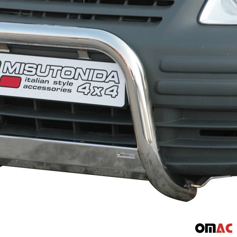 Protezione anteriore per VW Caddy 2004-2015 ø63mm acciaio nero 