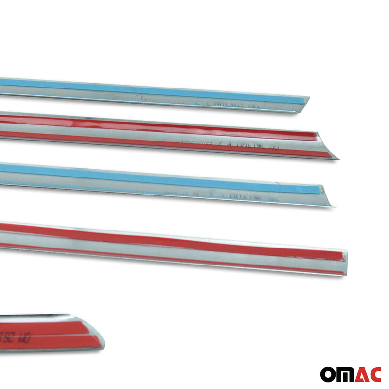 Strisce decorative per finestrini per Ford Mondeo mk4 Limo Turnier 2007-14 Cromate 6 pezzi