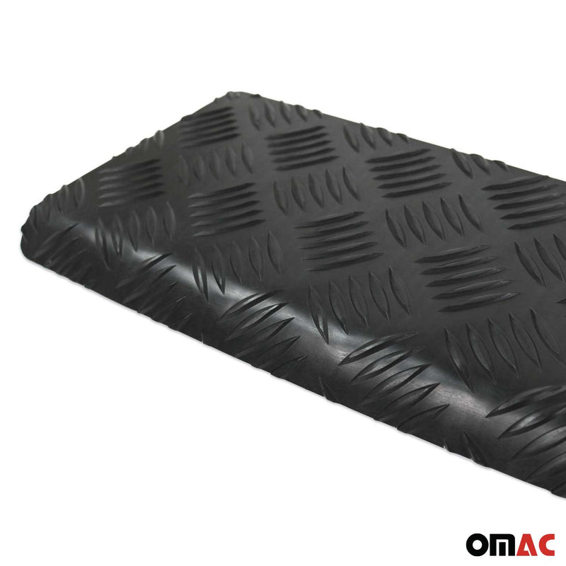 Protezione paraurti per soglia di carico per Renault Master 2010-2025 Alu Nero 