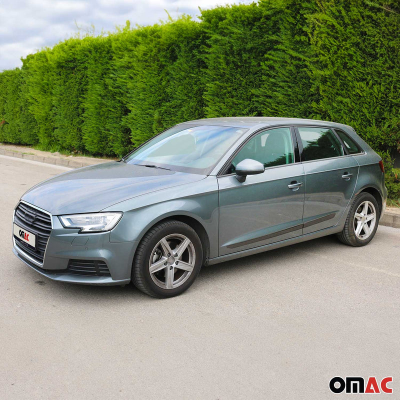 Listello di protezione porta laterale per Opel Antara 2006-2015 acciaio cromato scuro 4x