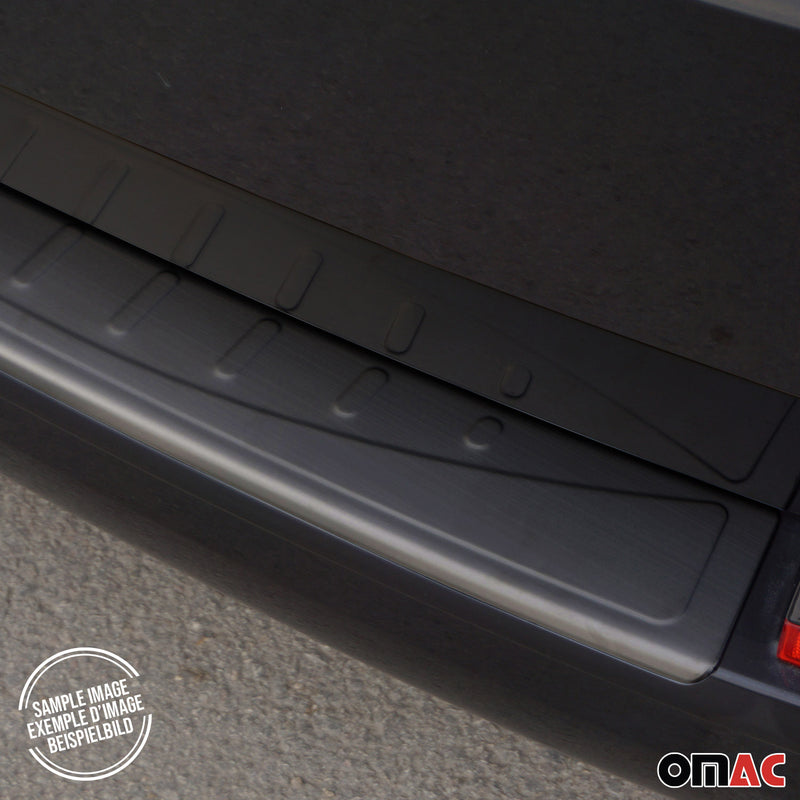 Protezione paraurti per soglia di carico per Opel Zafira 2019-2024, colore scuro spazzolato