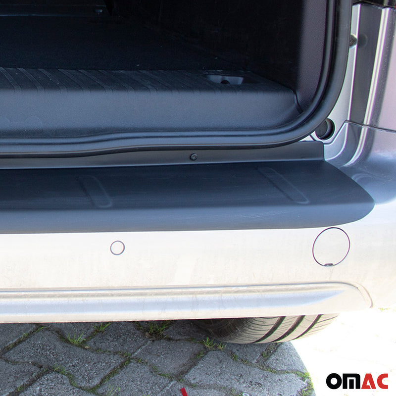 Protezione soglia di carico per paraurti Citroen Berlingo 2019-2025 in ABS nero opaco 