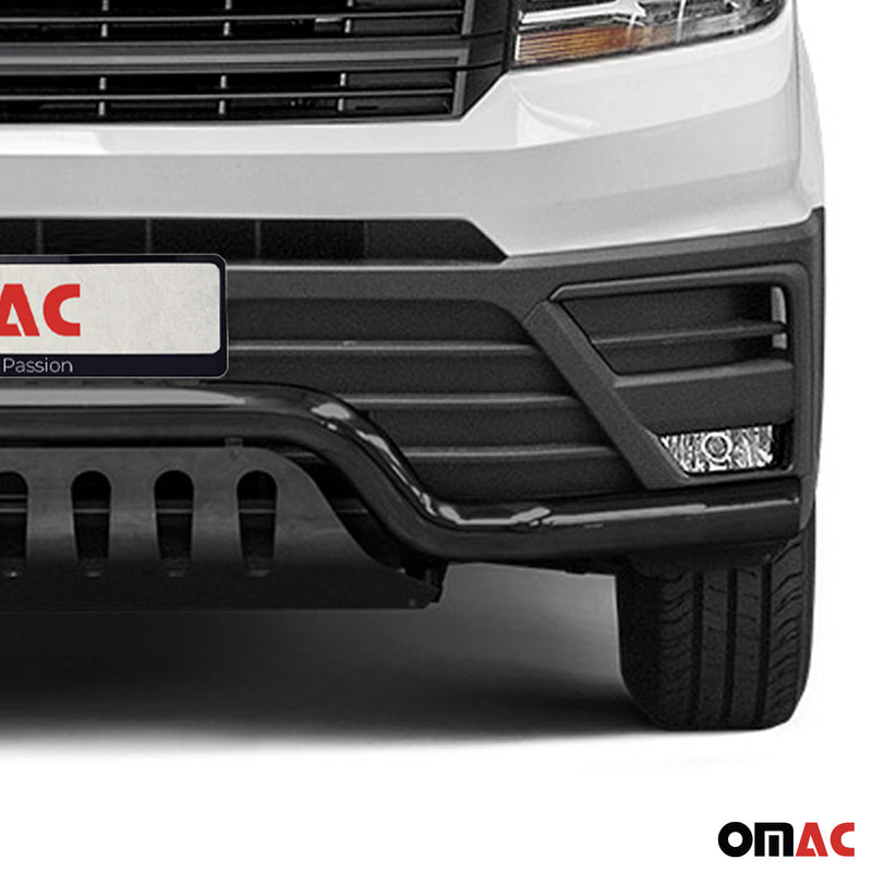 Barra di protezione anteriore per VW Crafter 2017-2025 con ABE acciaio nero 
