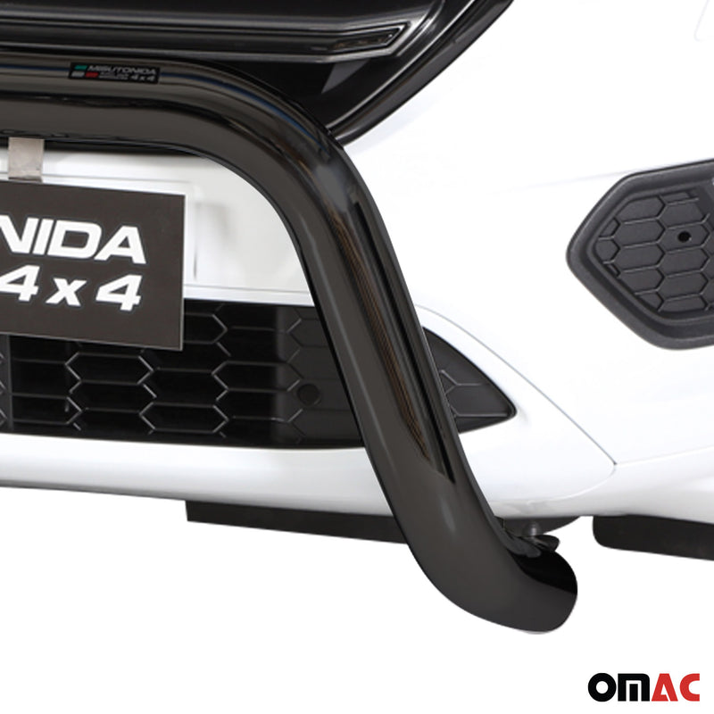 Protezione anteriore per Ford Kuga 2017-2019 ø76mm acciaio nero 