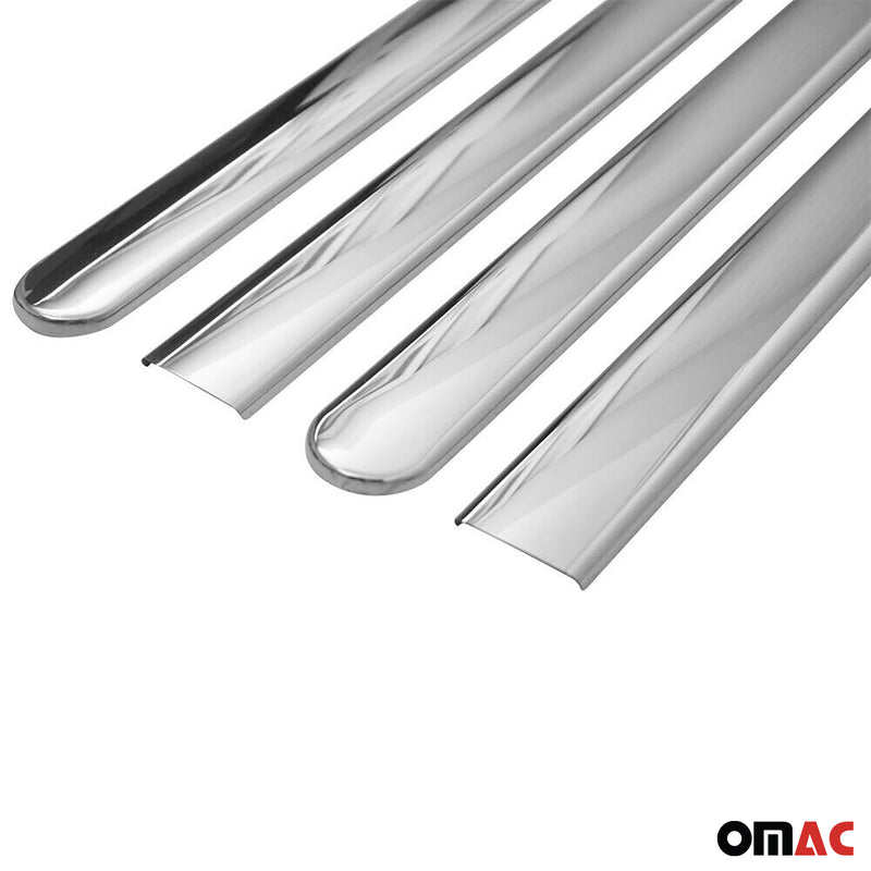 Striscia di protezione per porta laterale, strisce per porta, strisce di protezione per porta per Ford C-Max 2003-2012 in acciaio inox 4x