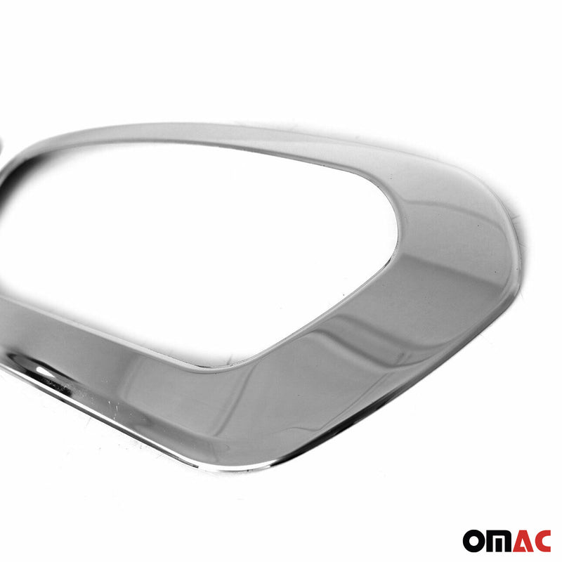 Cornice per fendinebbia per Ford Transit 2019-2025 in acciaio inox 2x 