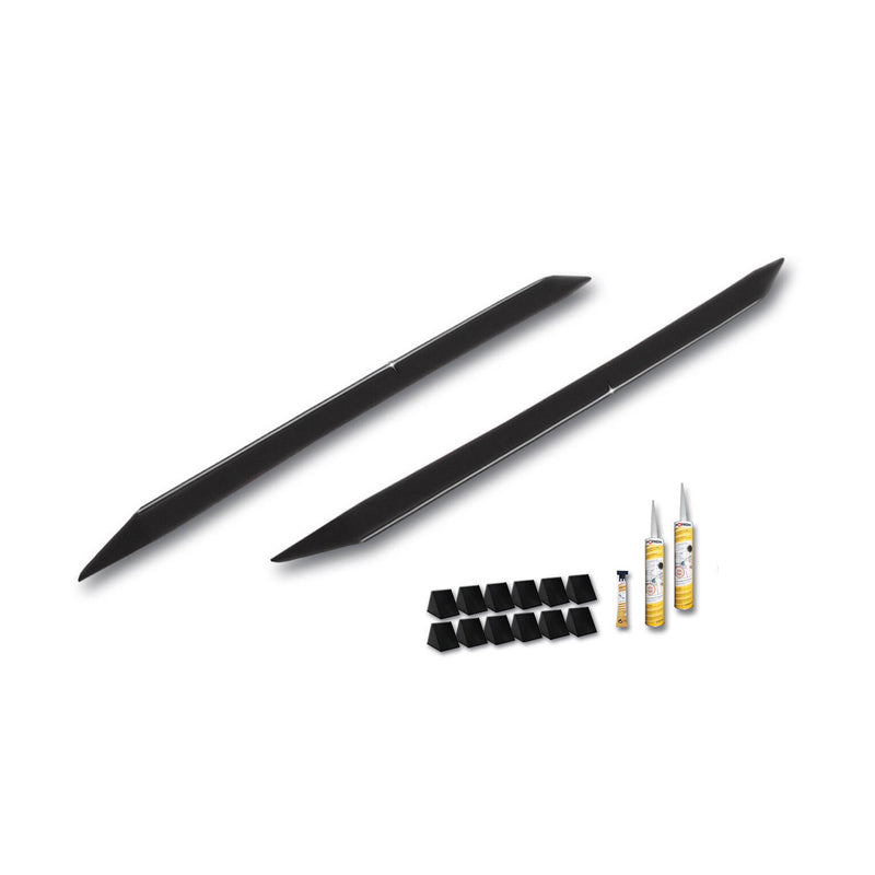 RDX Seitenschweller für Opel Zafira B 2005-2012 ABS Schwarz glänzend
