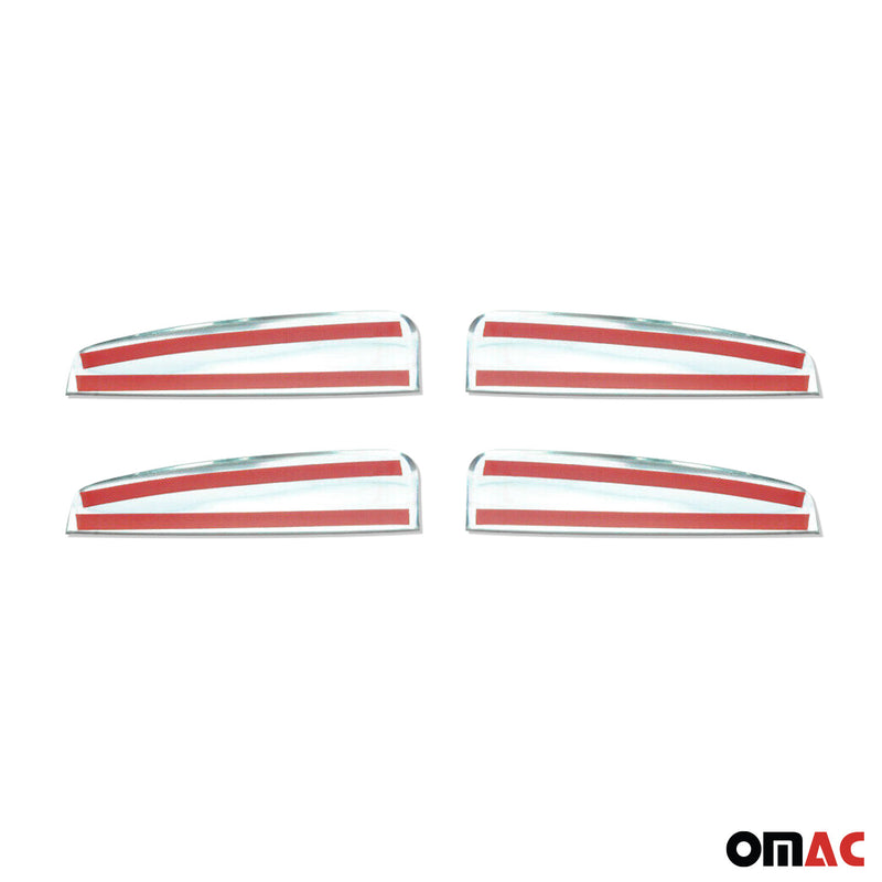 Copri maniglia porta, copri maniglia porta per Fiat Linea 2007-2018 4 porte in acciaio inox 4x 