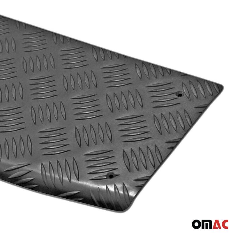 Protezione paraurti per soglia di carico per Ford Transit 2014-2025 alluminio nero