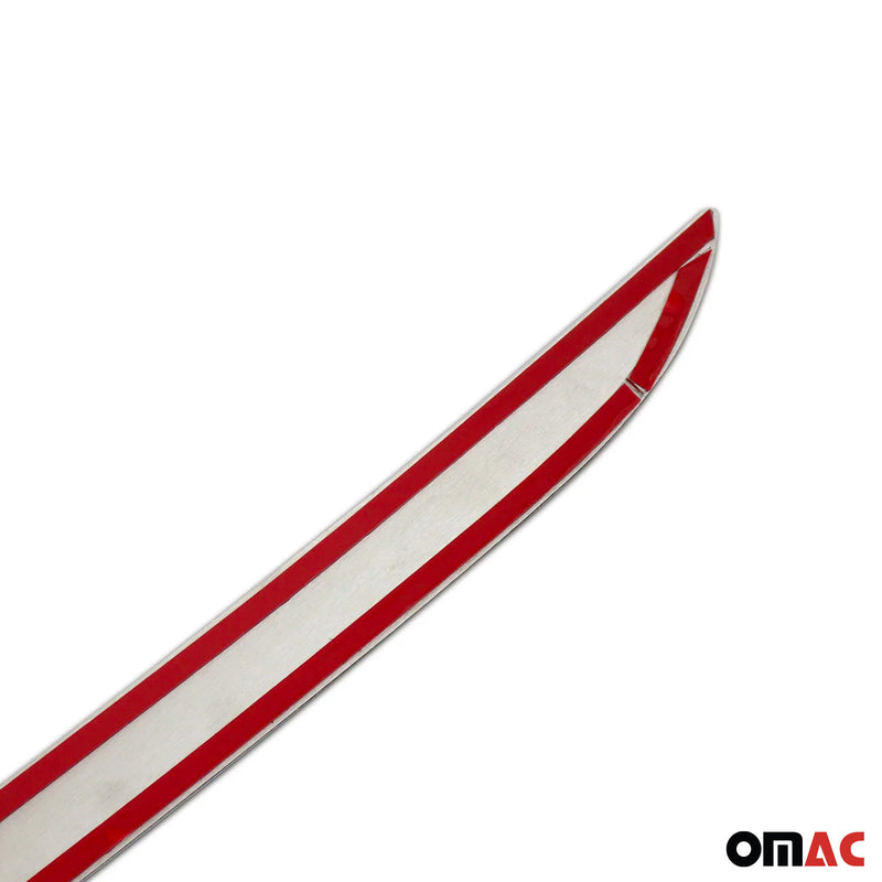 Modanatura del portellone posteriore per Renault Clio 2012-2019 in acciaio inox cromato 