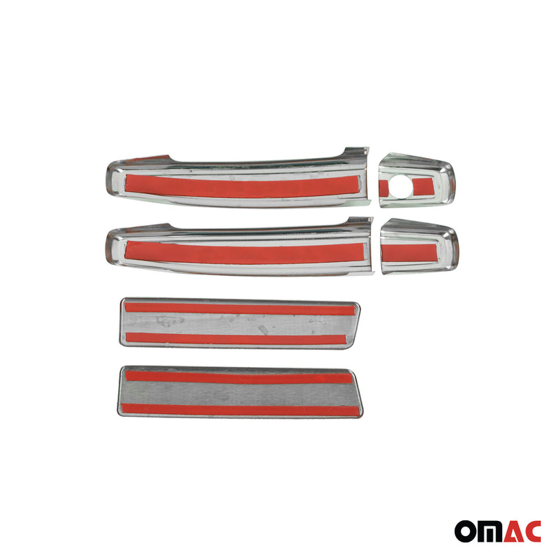Copri maniglia porta, copri maniglia porta per Chevrolet Aveo 2011-2021 4 porte in acciaio inox 6x