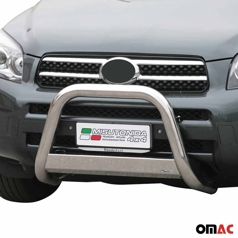 Protezione anteriore per Toyota RAV4 XA30 2006-2009 ø63mm acciaio argento 