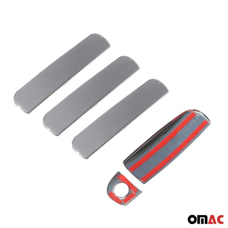 Copri maniglia porta, copri maniglia porta per Audi A4 B6 B7 berlina 2001-2008 cromati 5 pezzi 