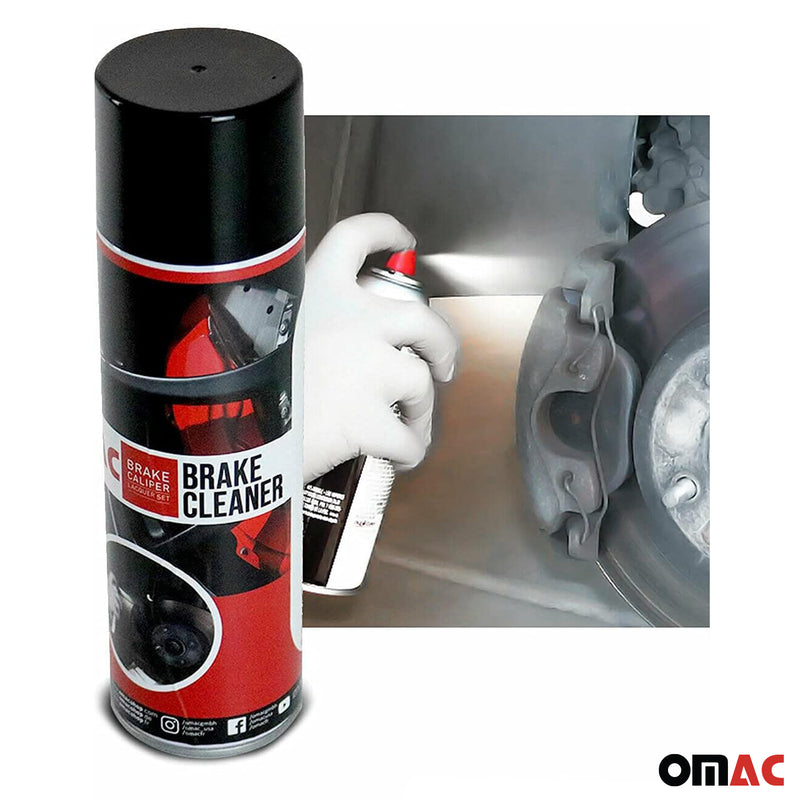 OMAC spray detergente per freni, detergente per parti, sgrassante, detergente 500 ml SET 12x