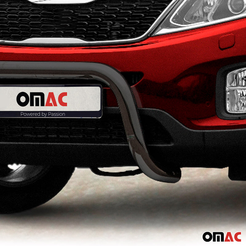 Protezione anteriore in acciaio per Kia Sorento 2012-2015 con ABE Nero 
