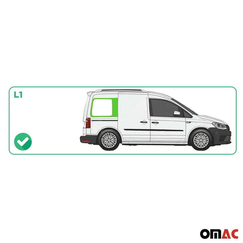 Seitenfenster Auto Fenster für VW Caddy 2003-2020 Seitenscheibe Rechts L1