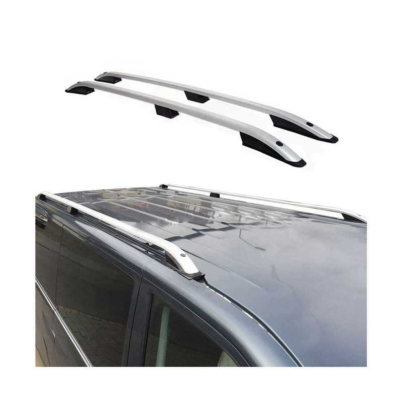 Barre portatutto in alluminio grigio per Peugeot 3008 2016-2019, 2 pezzi