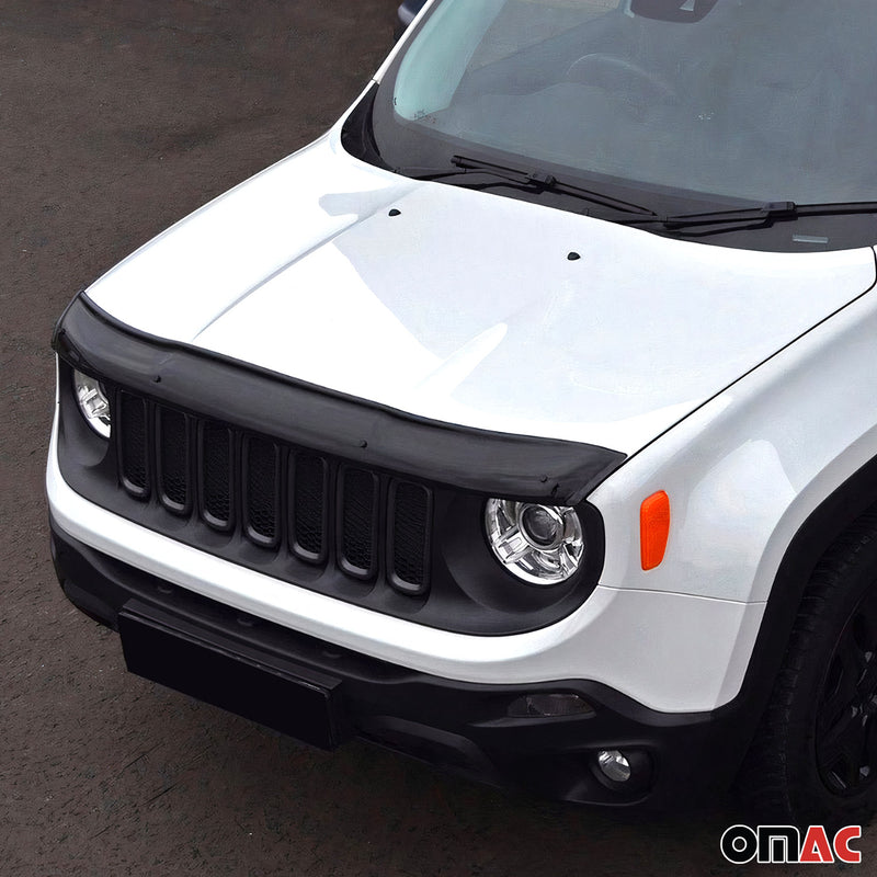 Deflettore cofano protezione insetti per Jeep Renegade 2014-20 scuro
