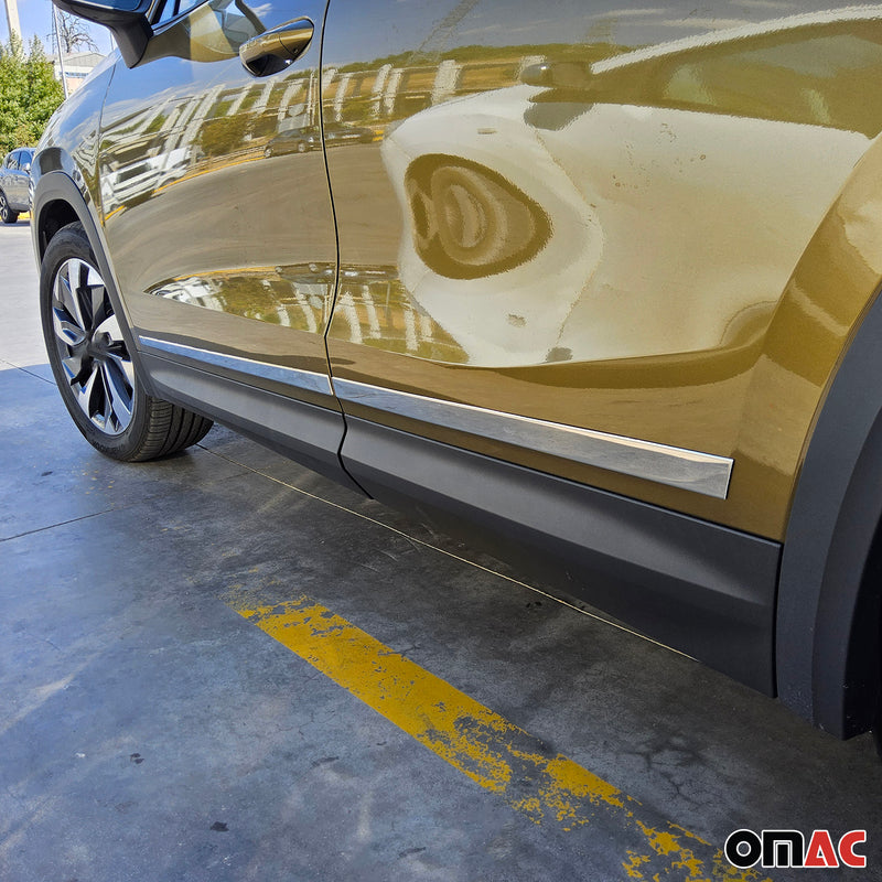 Protezione per porta laterale in acciaio inox per Skoda Kodiaq II 2024-2025, 4 pezzi