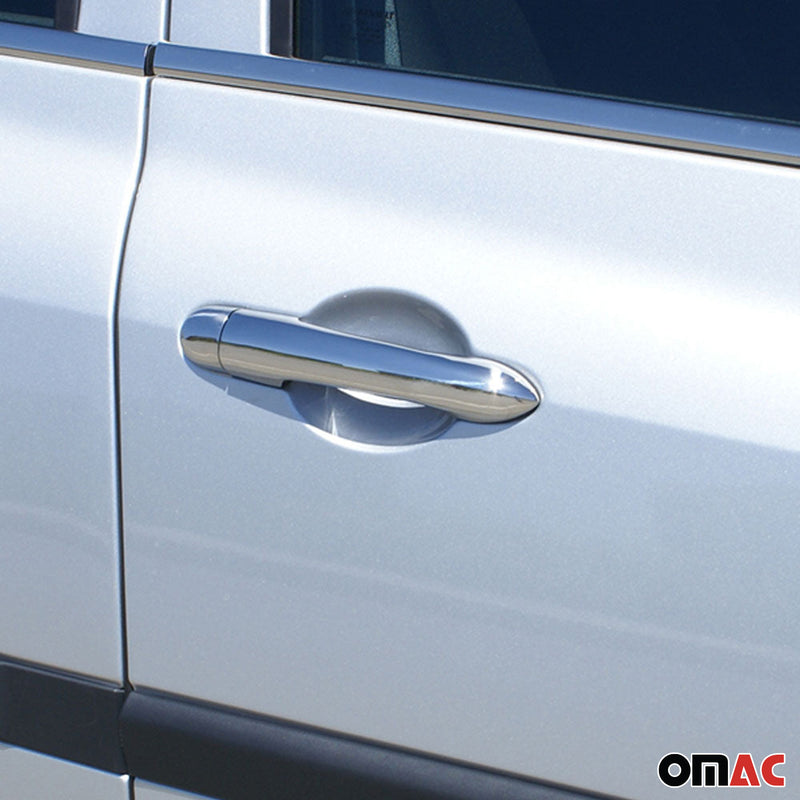 Copri maniglia porta, copri maniglia porta per Renault Clio 2005-2013 2 porte in acciaio inox 4x 