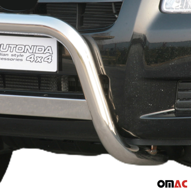 Protezione anteriore per Mazda BT-50 2006-2012 ø63mm acciaio argento