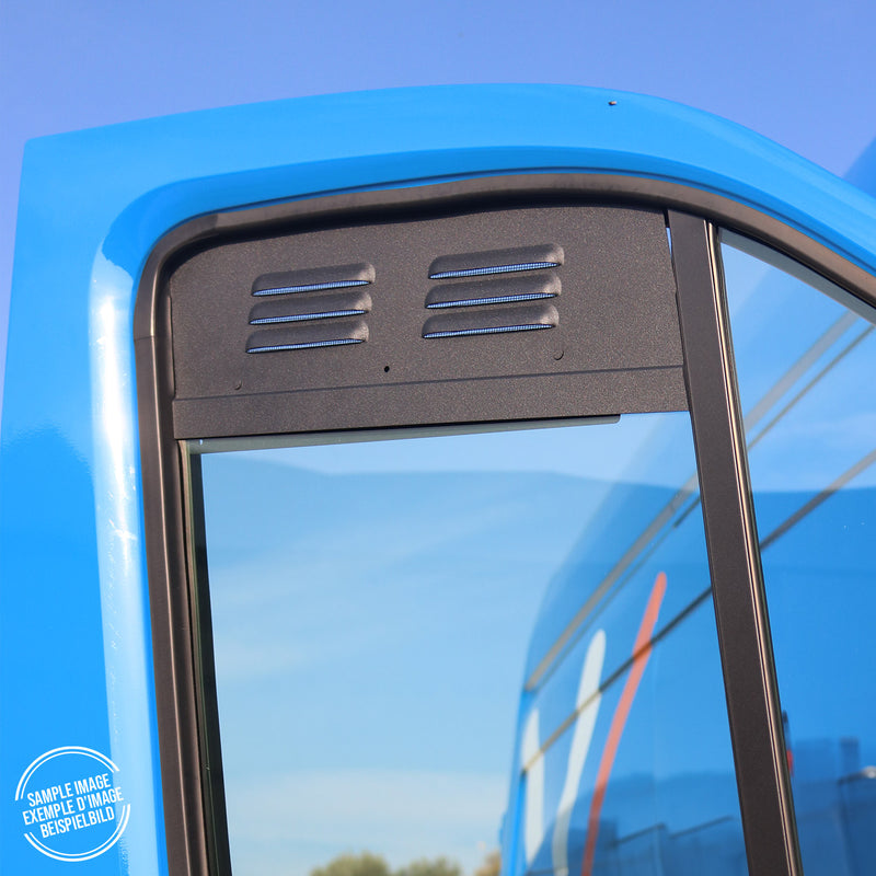 Griglia di ventilazione per VW Crafter 2017-2025 alluminio nero 2x